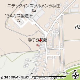 秋田県由利本荘市大浦蛇持3周辺の地図