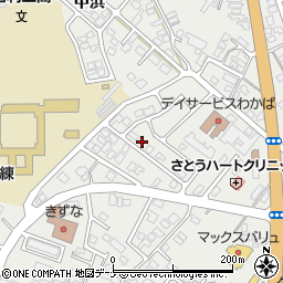 秋田県由利本荘市石脇田尻野8-36周辺の地図