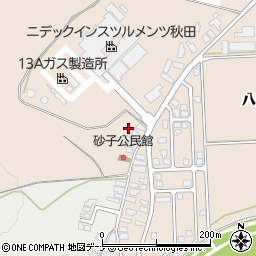 秋田県由利本荘市大浦蛇持39周辺の地図