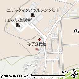秋田県由利本荘市大浦蛇持38周辺の地図