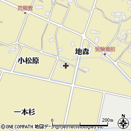 岩手県花巻市鍋倉（小松原）周辺の地図