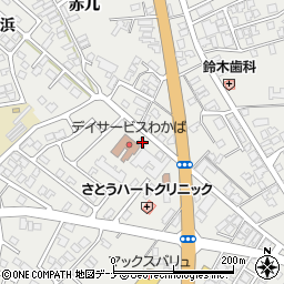 秋田県由利本荘市石脇田尻野8周辺の地図
