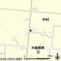 秋田県仙北郡美郷町佐野中村周辺の地図