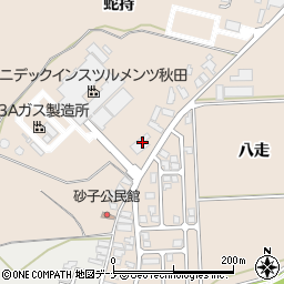 秋田県由利本荘市大浦蛇持40周辺の地図