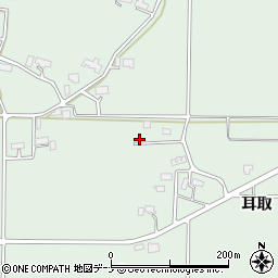秋田県仙北郡美郷町天神堂耳取221周辺の地図