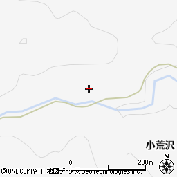 秋田県大仙市南外伝上坊滝ノ上周辺の地図