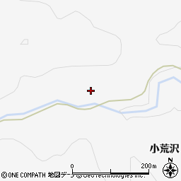 秋田県大仙市南外（伝上坊滝ノ上）周辺の地図
