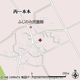 秋田県大仙市藤木（丙一本木）周辺の地図