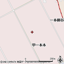 秋田県大仙市藤木甲一本木周辺の地図