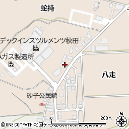 秋田県由利本荘市大浦蛇持42-1周辺の地図