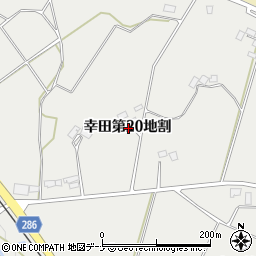 岩手県花巻市幸田第２０地割周辺の地図