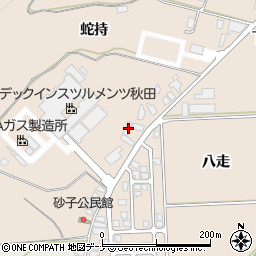 秋田県由利本荘市大浦蛇持42周辺の地図