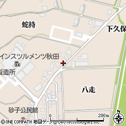 秋田県由利本荘市大浦蛇持49周辺の地図