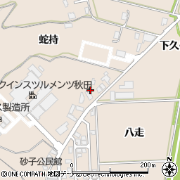 秋田県由利本荘市大浦蛇持47周辺の地図