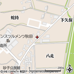 秋田県由利本荘市大浦蛇持50周辺の地図