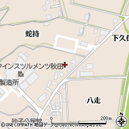秋田県由利本荘市大浦蛇持54周辺の地図