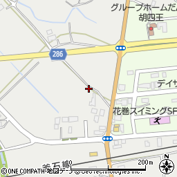 岩手県花巻市矢沢第４地割57周辺の地図