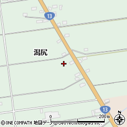 秋田県仙北郡美郷町天神堂潟尻周辺の地図