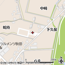 秋田県由利本荘市大浦蛇持60周辺の地図