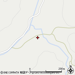 秋田県由利本荘市赤田金山42周辺の地図