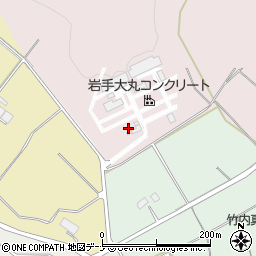 岩手　大丸コンクリート株式会社周辺の地図