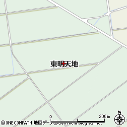 秋田県仙北郡美郷町六郷東明天地周辺の地図
