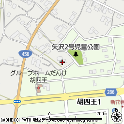 岩手県花巻市矢沢第１０地割周辺の地図