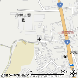 秋田県由利本荘市石脇赤兀1-437周辺の地図