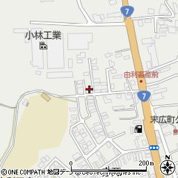 秋田県由利本荘市石脇赤兀1-441周辺の地図