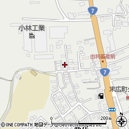 秋田県由利本荘市石脇赤兀1-440周辺の地図