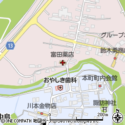 富田薬店周辺の地図