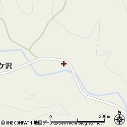 秋田県由利本荘市小栗山中下モ264周辺の地図