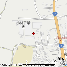 秋田県由利本荘市石脇赤兀1-297周辺の地図
