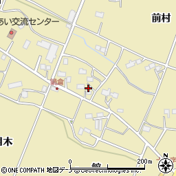 岩手県花巻市鍋倉館91周辺の地図