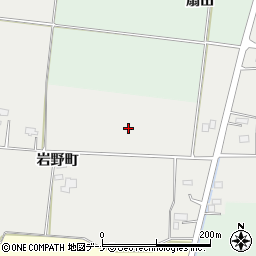 秋田県美郷町（仙北郡）南町（岩野町）周辺の地図