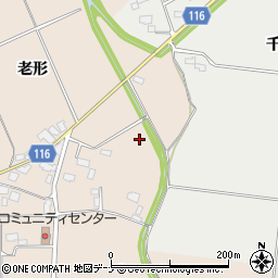 上総川周辺の地図
