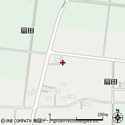 秋田県仙北郡美郷町南町扇田155-1周辺の地図