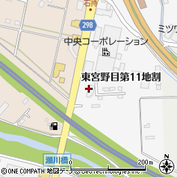 株式会社アクティオ　花巻営業所周辺の地図