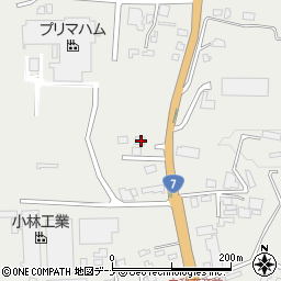 秋田県由利本荘市石脇赤兀2-4周辺の地図