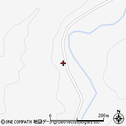 秋田県大仙市南外下荒沢12周辺の地図