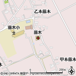 秋田県大仙市藤木甲本藤木79周辺の地図