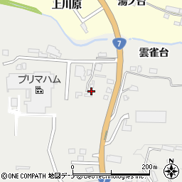 秋田県由利本荘市石脇赤兀1-288周辺の地図