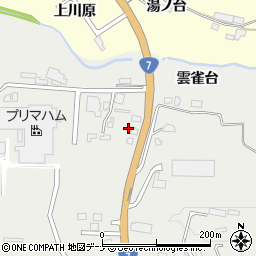 秋田県由利本荘市石脇赤兀1-183周辺の地図