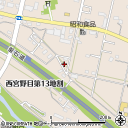 北光コンサル株式会社　花巻営業所周辺の地図