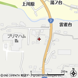 秋田県由利本荘市石脇赤兀1-286周辺の地図