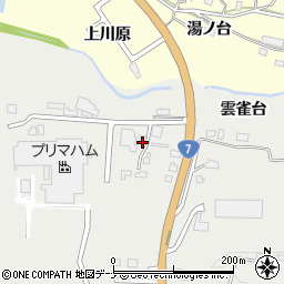 秋田県由利本荘市石脇赤兀1-332周辺の地図