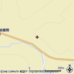 秋田県由利本荘市羽広獅子平周辺の地図