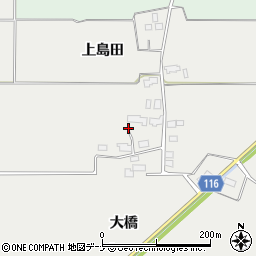 秋田県仙北郡美郷町南町番匠免周辺の地図