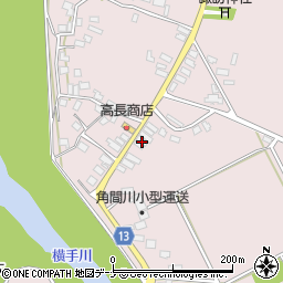 秋田県大仙市藤木中島周辺の地図