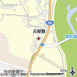 〒015-0022 秋田県由利本荘市内黒瀬の地図